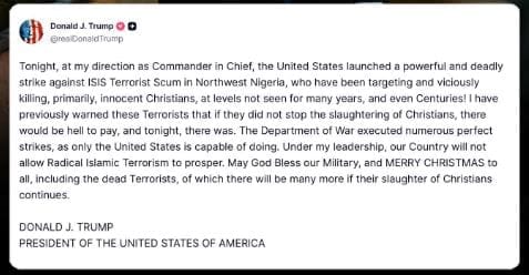 Donald Trump Reveals Major Security Developments